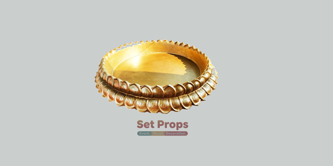 Golden Fiber Lotus Urli
